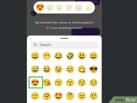 Image intitulée React to Messages on Instagram Step 10