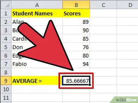 Image intitulée Calculate Mean and Standard Deviation With Excel 2007 Step 5