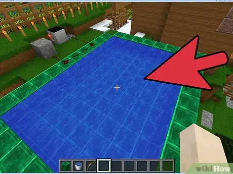 Image intitulée Make a Pool in Minecraft Step 3