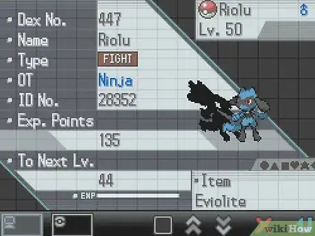 Image intitulée Find and Evolve Riolu Step 7