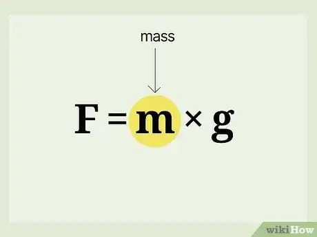 Image intitulée Calculate Weight from Mass Step 2