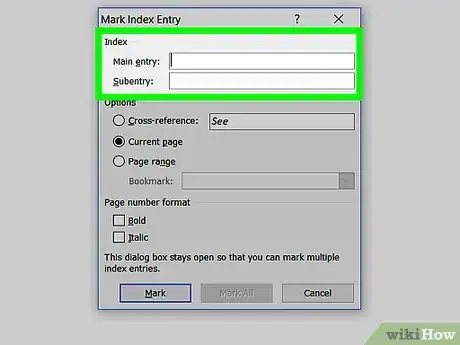 Image intitulée Create an Index in Word Step 4