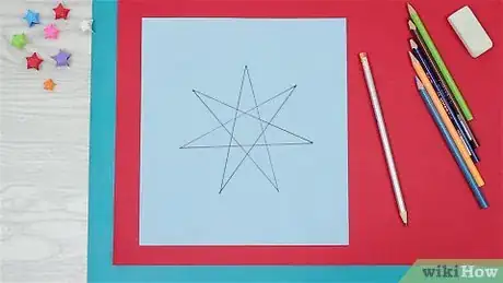 Image intitulée Draw a Star Step 20