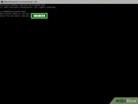 Image intitulée Change the Computer Time and Date Using the Command Prompt Step 13