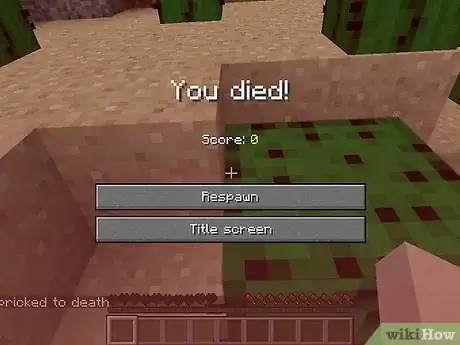 Image intitulée Die in Minecraft Step 11