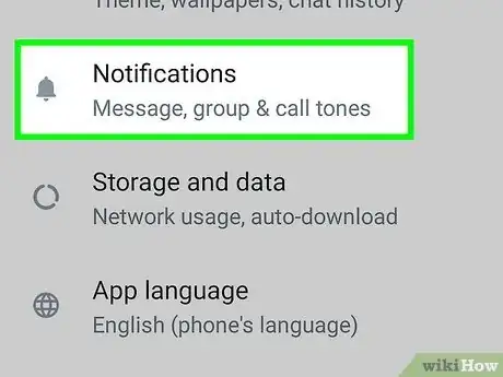 Image intitulée Turn On WhatsApp Notifications on Android Step 9