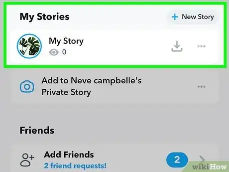 Image intitulée View Snapchat Stories Step 9