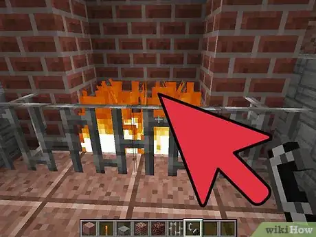 Image intitulée Build a Brick Fireplace With a Chimney in Minecraft Step 8