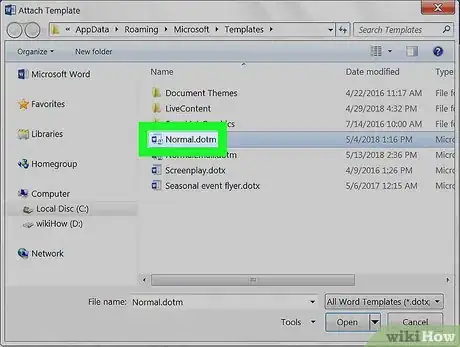 Image intitulée Use Document Templates in Microsoft Word Step 23