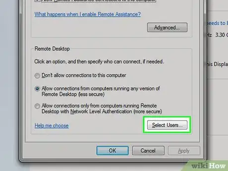 Image intitulée Use Remote Desktop in Windows 7 Step 9