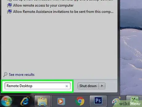 Image intitulée Use Remote Desktop in Windows 7 Step 1