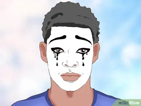 Image intitulée Face Paint a Clown Step 14
