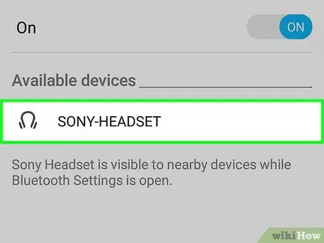 Image intitulée Pair a Cell Phone to a Bluetooth Headset Step 7