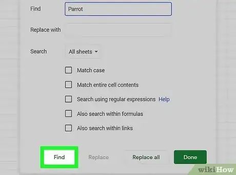Image intitulée Search Within a Google Docs Spreadsheet Step 5