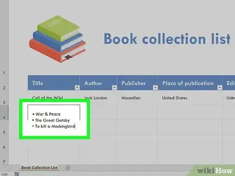 Image intitulée Make a List Within a Cell in Excel Step 5