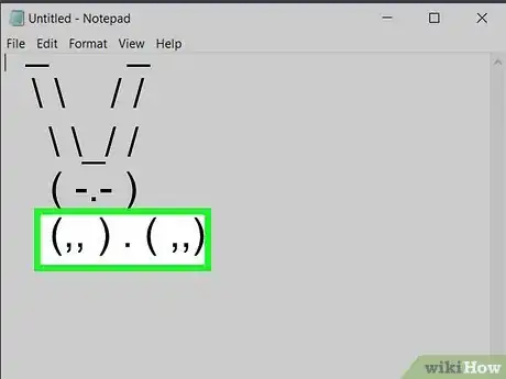 Image intitulée Make a Bunny by Typing Characters on Your Keyboard Step 67
