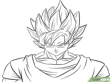 Image intitulée Draw Goku Step 30