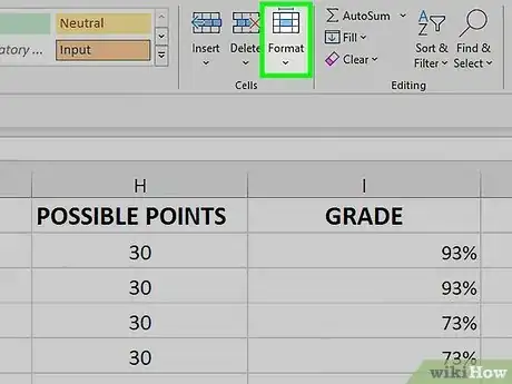 Image intitulée Unhide Columns in Excel Step 14