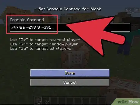 Image intitulée Use Command Blocks in Minecraft Step 6