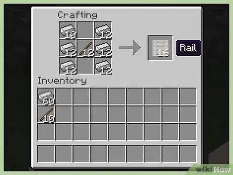 Image intitulée Make a Minecart in Minecraft Step 11