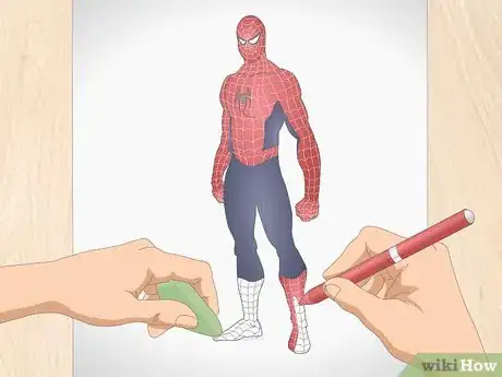 Image intitulée Draw Spider Man Step 22