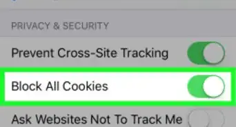 supprimer les cookies dans Safari