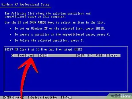 Image intitulée Reinstall Windows XP Step 14Bullet1
