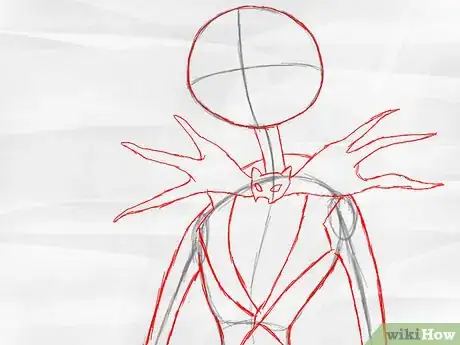 Image intitulée Draw Jack Skellington Step 8