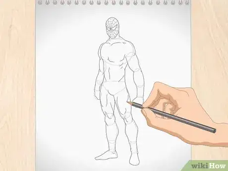 Image intitulée Draw Spider Man Step 17