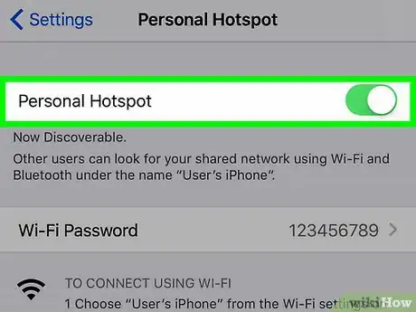 Image intitulée Create a Personal Hotspot on an iPhone Step 3