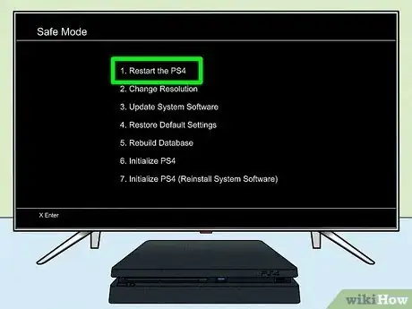 Image intitulée Get PS4 Out of Safe Mode Step 2