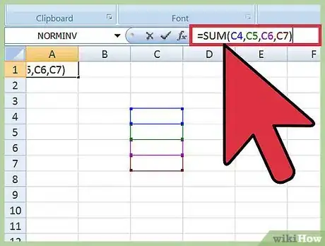 Image intitulée Use Summation Formulas in Microsoft Excel Step 1