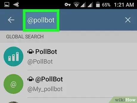 Image intitulée Create Poll on Telegram on Android Step 3