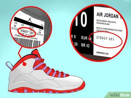 Image intitulée Tell if Jordans Are Fake Step 5