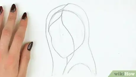 Image intitulée Draw Realistic Hair Step 2
