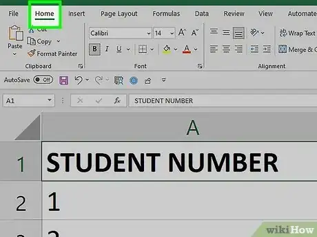 Image intitulée Unhide Columns in Excel Step 18