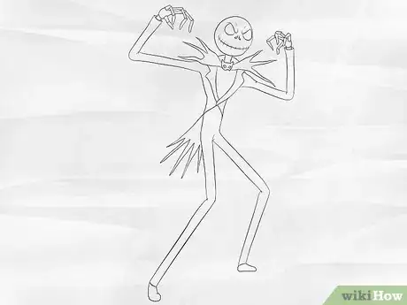 Image intitulée Draw Jack Skellington Step 5