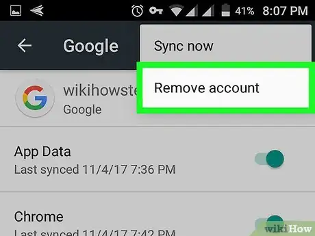 Image intitulée Log Out of Google Drive on Android Step 8