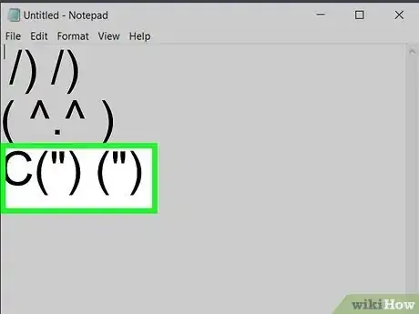 Image intitulée Make a Bunny by Typing Characters on Your Keyboard Step 45