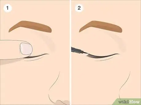 Image intitulée Do Eyeliner on Hooded Eyelids Step 1