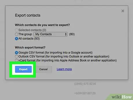 Image intitulée Export Gmail Contacts Step 7