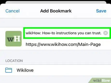 Image intitulée Bookmark on an iPad Step 4