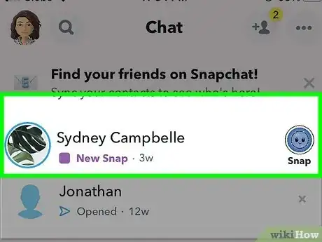 Image intitulée View Snapchat Stories Step 4