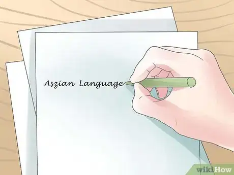 Image intitulée Create a Language Step 1