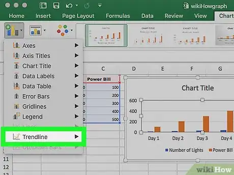 Image intitulée Do Trend Analysis in Excel Step 13