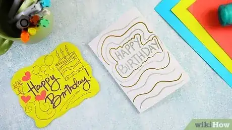 Image intitulée Make a Simple Handmade Birthday Card Step 1