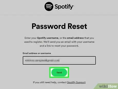 Image intitulée Change Your Spotify Password Step 10