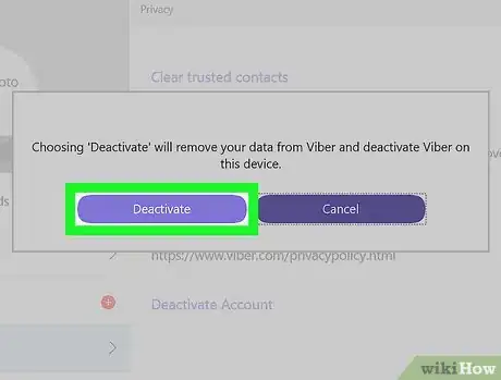 Image intitulée Log Out of Viber on PC or Mac Step 11