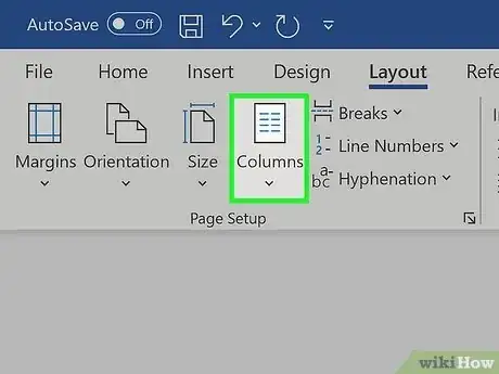 Image intitulée Make Two Columns in Word Step 4