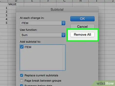 Image intitulée Ungroup in Excel Step 13